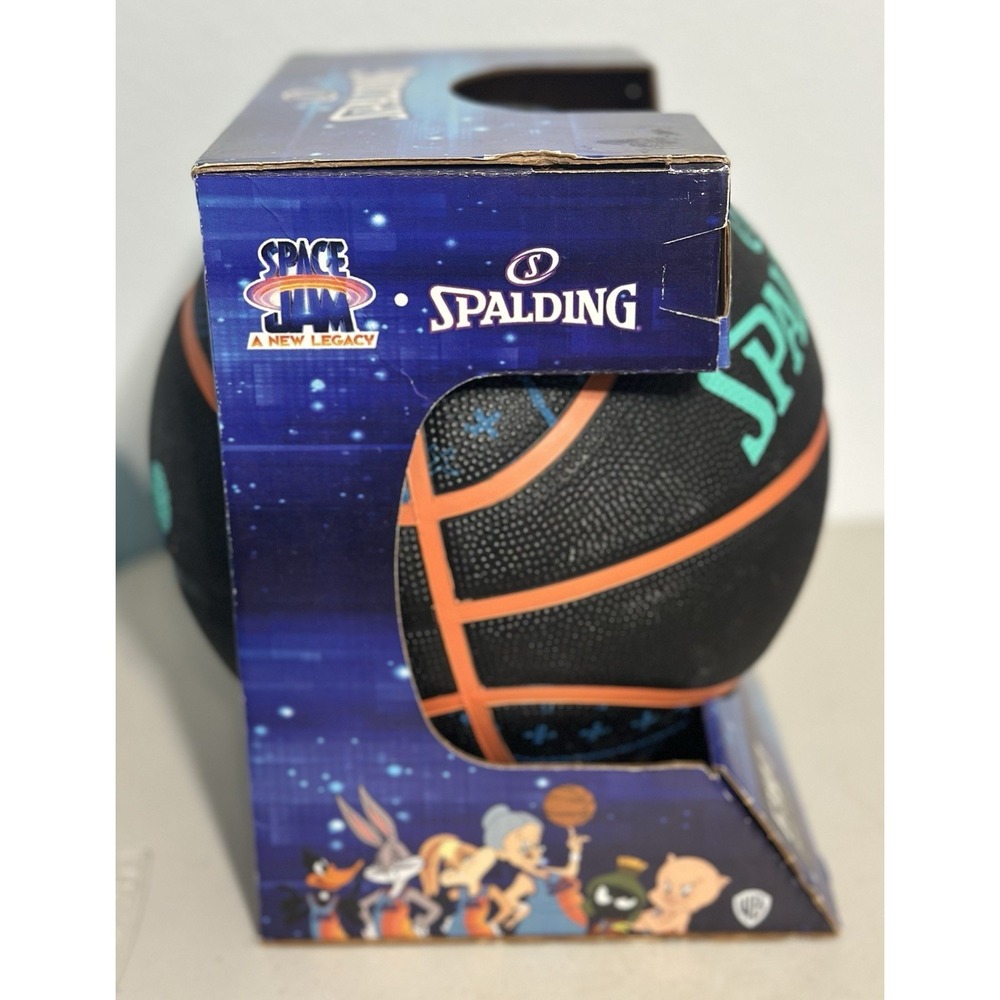 ⚡RARE⚡SPALDING Space Jam Tune Squad 29.5" Space Jam Basketball Ball NEW in Box🏀 - Picture 11 of 15